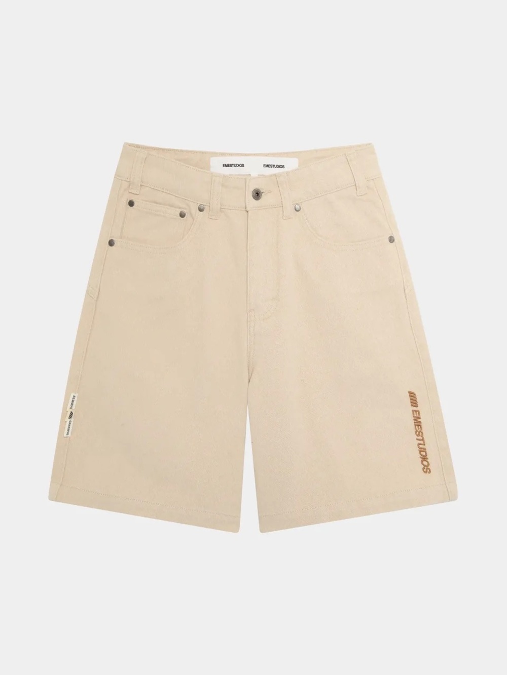 Emestudios Jacker Off Sand Denim Shorts